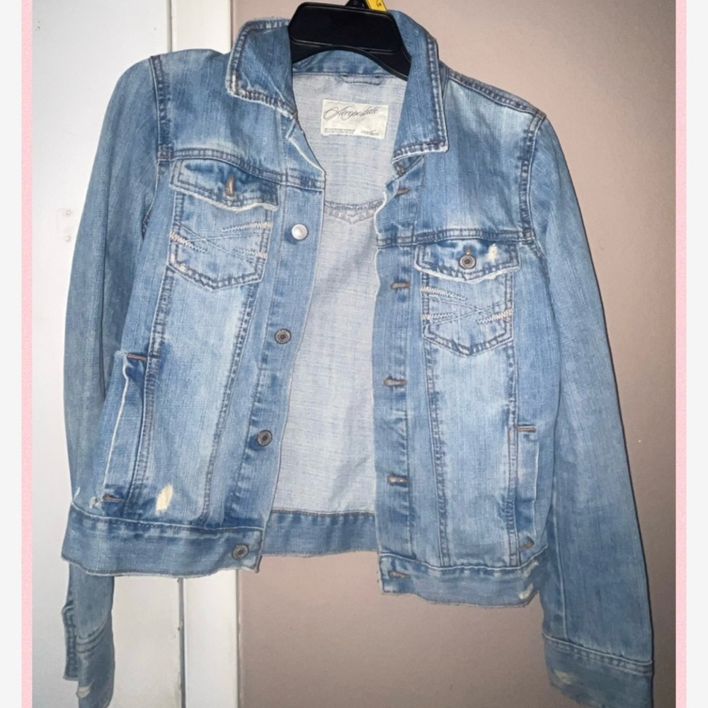 Vintage Aeropostale Light Blue Denim Jacket